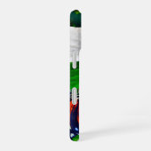 Hibiscusbloem met 2 Tiger Longwing vlinders iPhone 16 Hoesje (Rechterkant)