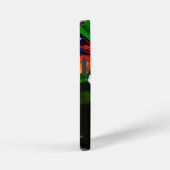Hibiscusbloem met 2 tijger longwing vlinders iPhone hoesje (Rechterkant)