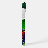 Hibiscusbloem met 2 tijger longwing vlinders iPhone hoesje (Rechterkant)