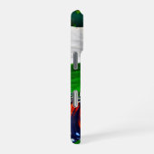 Hibiscusbloem met 2 tijger longwing vlinders iPhone hoesje (Rechterkant)