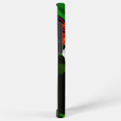 Hibiscusbloem met 2 tijger longwing vlinders samsung galaxy hoesje (Rechterkant)