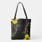 Hibiscusbloem Tote Bag (Achterkant)