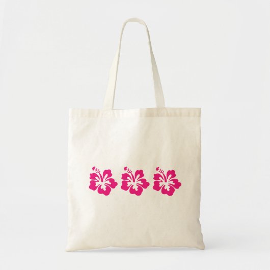 Hibiscusbloem Tote Bag (Voorkant)