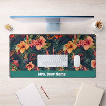 Hibiscusbloemen, een tropisch bloemmotief