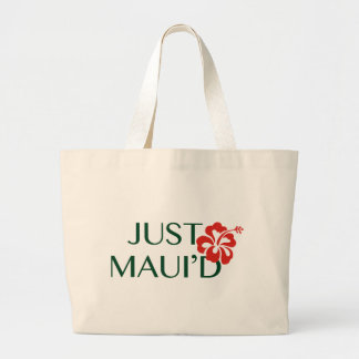 HibiscusJustMauid Grote Tote Bag