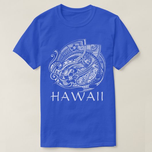 HIBISICUS POLYNESIAANSE STAM HAWAÏ Wat T-shirt (Design voorkant)