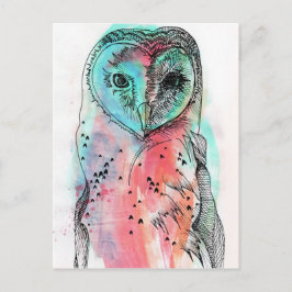 Hibou Briefkaart