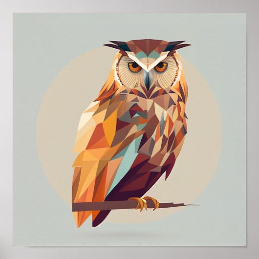 Hibou Poster (Voorkant)
