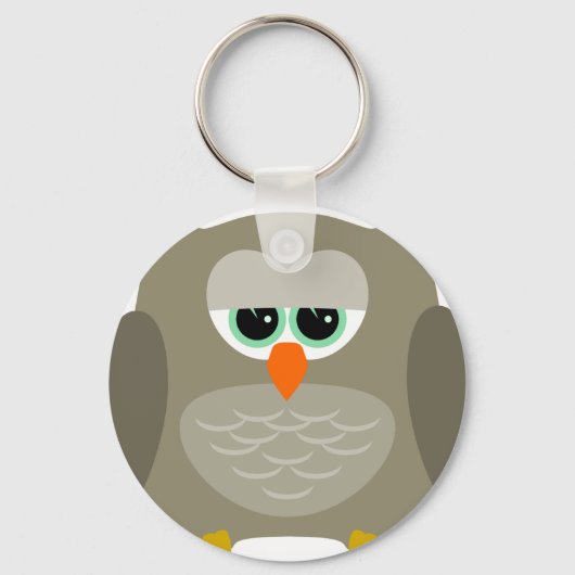 Hibou triste sleutelhanger (Voorkant)