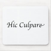 Hic Culpare Muismat (Voorkant)