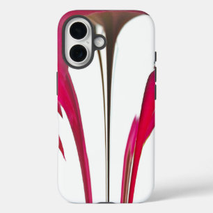 hic Rode Roos Verbazingwekkende Witte Lucht Ache iPhone 16 Hoesje