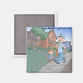 Hiccup Boek magneet - De Mailman (Voorkant / Achterkant)