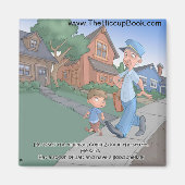 Hiccup Boek magneet - De Mailman (Voorkant)