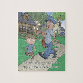 Hiccup Book puzzle - The Mailman - 8x10 (110 pc) Legpuzzel