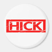 Hick Stamp Magneet (Voorkant)