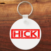 Hick Stamp Sleutelhanger (Achterkant)