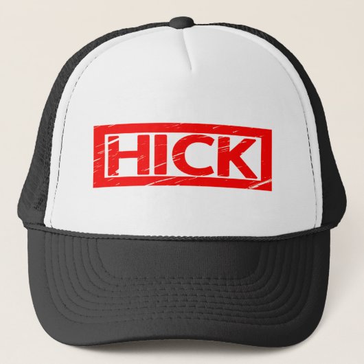 Hick Stamp Trucker Pet (Voorkant)