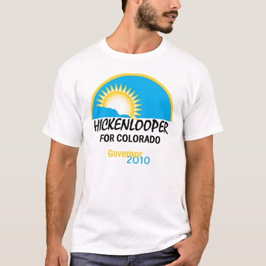 Hickenlooper 2010 T-Shirt (Voorkant)