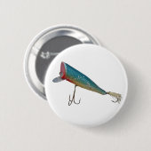Hickey Do Beachcomber Geviste lustreeks Ronde Button 5,7 Cm (Voorkant /achterkant)