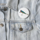 Hickey Do Beachcomber Geviste lustreeks Ronde Button 5,7 Cm (In situ)