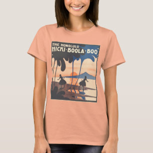 Hicki Boola Boo Dames Burnout T-Shirt