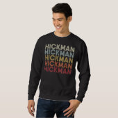 Hickman Kentucky Hickman KY Retro tekst Trui (Voorkant volledig)