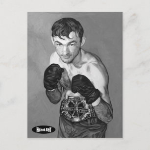 Hickok Belt-winnaar Carmen Basilio Briefkaart