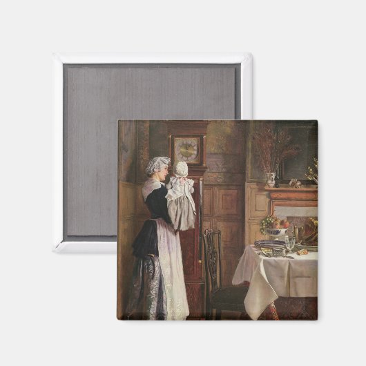 Hickory, Dickory, Dock Magneet (Voorkant / Achterkant)