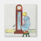 Hickory, Dickory, Dock Moeder Gans Kwekerij Rhyme Magneet (Voorkant)