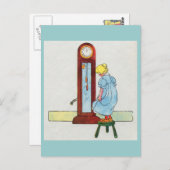 Hickory, eikel, dok! De muis ging de klok omhoog Briefkaart (Voorkant / Achterkant)