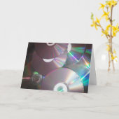 "Hickory-Gerookte Harmonieën" Verjaardagskaart Kaart (Gele Bloem)