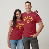 hickory Huskers - Geen achterzijde T-shirt (Unisex)
