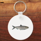 Hickory Shad Waterverf Sleutelhanger (Voorkant)