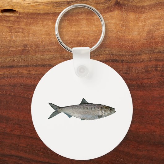 Hickory Shad Waterverf Sleutelhanger (Voorkant)
