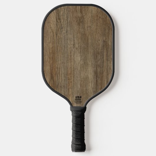 Hickory Wood Pickleball Paddle (Voorkant)