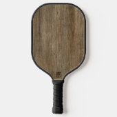 Hickoryhout Pickleball Paddle (Achterkant)
