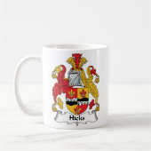 Hicks Family Crest Koffiemok (Links)