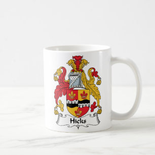 Hicks Family Crest Koffiemok