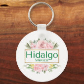 Hidalgo Mexico Travel Destination Bridesmaid Sleutelhanger (Voorkant)