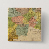 Hidalgo, Mexico Vierkante Button 5,1 Cm (Voorkant)