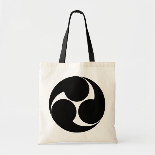 Hidari mitsudomoe, Japan Tote Bag (Voorkant)