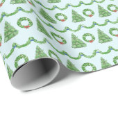 Hidden Animals Holiday Wrapping Paper Cadeaupapier (Rol Hoek)