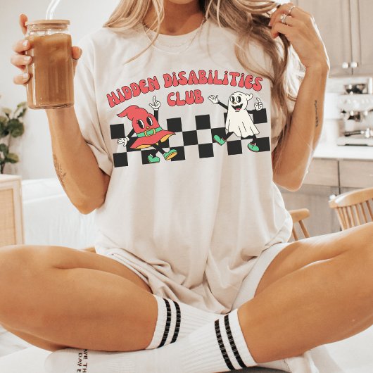 Hidden Disabilities Club | Bewustzijn van gehandic T-shirt