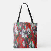 Hidden faces tote bag (Achterkant)