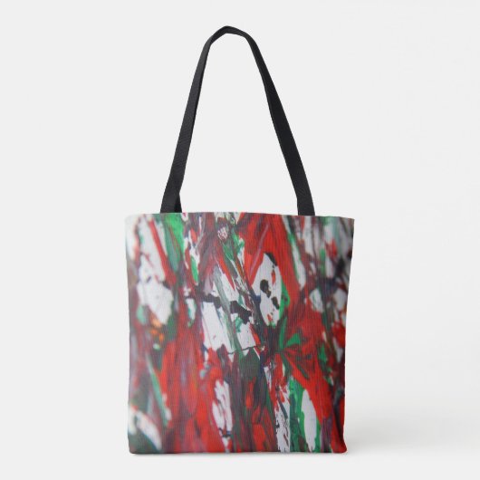 Hidden faces tote bag (Achterkant)
