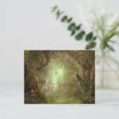 Hidden Fox Grove Postcard Briefkaart (Staand voorkant)