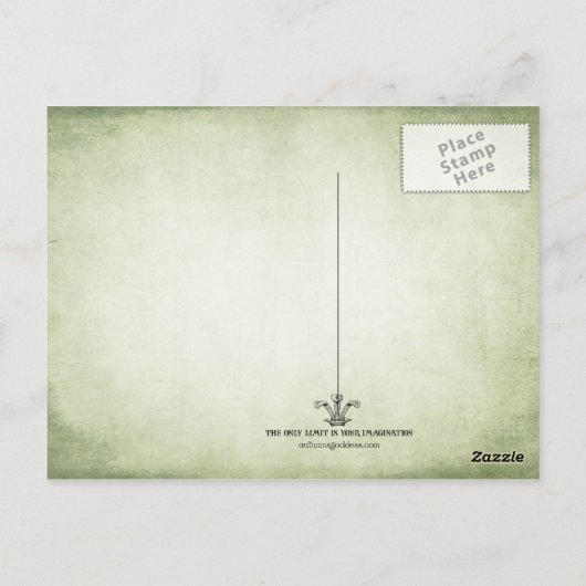 Hidden Fox Grove Postcard Briefkaart (Achterkant)