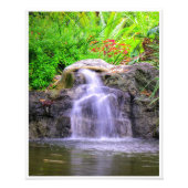Hidden Garden Cascade Foto Afdruk (Voorkant)