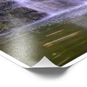 Hidden Garden Cascade Foto Afdruk (Hoek)