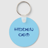 Hidden Gem Acryl Sleutelhanger (Voorkant)